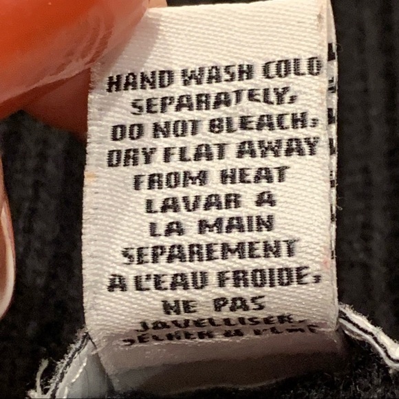 Calvin Klein‎ Black & Gray Acrylic Scarf - Picture 5 of 6